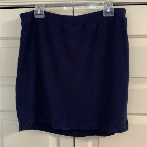 KIKAPAPRIKA Navy Skirt - Picture 1 of 3